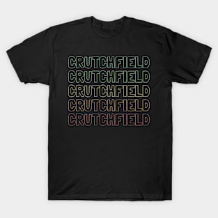 Crutchfield Name Pattern T-Shirt